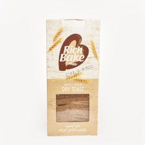 ريتش بيك توست القمح كامل الجاف