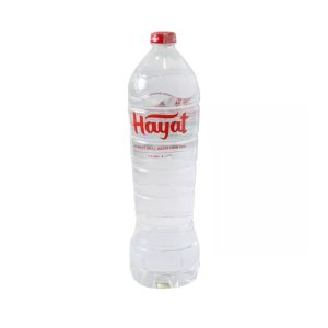 مياه حياة لتر ونص (كرتونة)